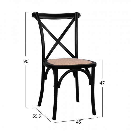 ΚΑΡΕΚΛΑ OWEN ΣΤΟΙΒΑΖΟΜΕΝΗ ΞΥΛΙΝΗ ΟΞΙΑ ΜΑΥΡΟ ΜΑΤ ΜΕ ΧΙΑΣΤΙ ΠΛΑΤΗ