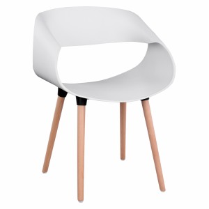 ΠΟΛΥΘΡΟΝΑ ΠΟΛΥΠΡΟΠΥΛΕΝΙΟΥ MAGGIE ΣΕ ΛΕΥΚΟ ΧΡΩΜΑ 44X55X80Y εκ.