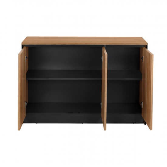 ΝΤΟΥΛΑΠΙ ΓΡΑΦΕΙΟΥ  ΦΥΣΙΚΟ - ΣΚΟΥΡΟ ΓΚΡΙ 120x40x80Υεκ.