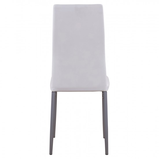 ΚΑΡΕΚΛΑ ΜΕΤΑΛΛΙΚΗ LADY ΛΕΥΚΟ PU ΜΕΤΑΛΛΙΚΟ ΣΚΕΛΕΤΟ K/D