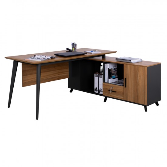 ΕΠΑΓΓΕΛΜΑΤΙΚΟ ΓΡΑΦΕΙΟ SUPREME ΔΕΞΙΑ ΓΩΝΙΑ 160X160X75