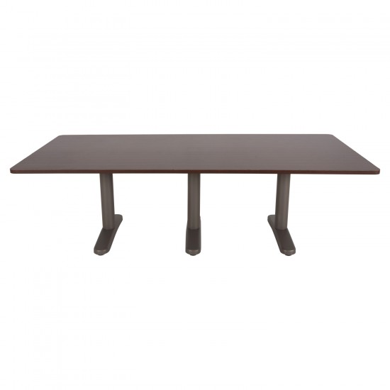 ΓΡΑΦΕΙΟ ΣΥΝΕΔΡΙΑΣΕΩΝ WALVIA ΕΠΑΓΓΕΛΜΑΤΙΚΟ WENGE 240x120x75Υ εκ.