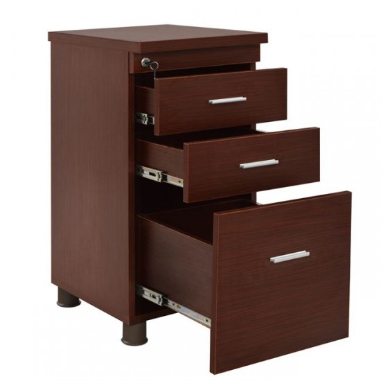 ΣΥΡΤΑΡΙΕΡΑ ΓΡΑΦΕΙΟΥ ΕΠΑΓΓΕΛΜΑΤΙΚΗ WENGE  40X46X75Υ εκ.