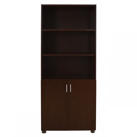 ΒΙΒΛΙΟΘΗΚΗ ΓΡΑΦΕΙΟΥ ΕΠΑΓΓΕΛΜΑΤΙΚΗ WENGE HM2055.12 80Χ40Χ190Υ εκ.