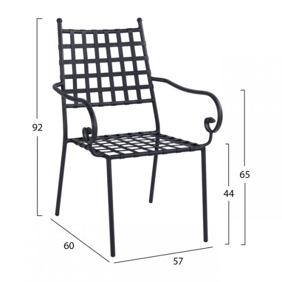 ΜΕΤΑΛΛΙΚΗ ΠΟΛΥΘΡΟΝΑ ΣΕ ΜΑΥΡΗ ΑΠΟΧΡΩΣΗ