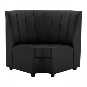 ΓΩΝΙΑΚΗ ΜΟΝΑΔΑ ΓΙΑ ΚΑΝΑΠΕ LANDON ΑΠΟ ΤΕΧΝΟΔΕΡΜΑ ΣΕ ΜΑΥΡΗ ΑΠΟΧΡΩΣΗ