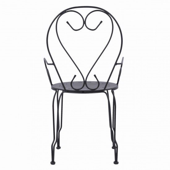 ΚΑΡΕΚΛΑ ΠΟΛΥΘΡΟΝΑ ΜΕΤΑΛΛΙΚΗ AMORE ΑΝΘΡΑΚΙ