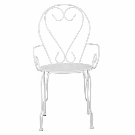 ΚΑΡΕΚΛΑ ΠΟΛΥΘΡΟΝΑ ΜΕΤΑΛΛΙΚΗ AMORE ΛΕΥΚΗ