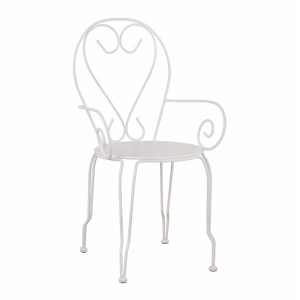 ΚΑΡΕΚΛΑ ΠΟΛΥΘΡΟΝΑ ΜΕΤΑΛΛΙΚΗ AMORE ΛΕΥΚΗ 