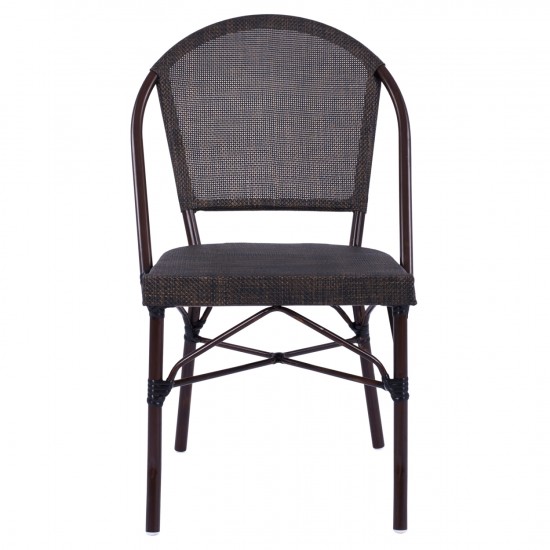 ΚΑΡΕΚΛΑ ΜΕΤΑΛΛΙΚΗ BAMBOO LOOK ΚΑΦΕ