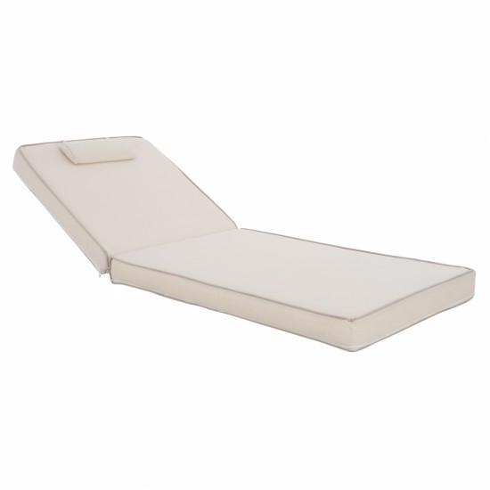 ΜΑΞΙΛΑΡΙ ΞΑΠΛΩΣΤΡΑΣ TEXTILENE SIFNOS ΜΠΕΖ 198(119+1+78)x70x10 εκ.