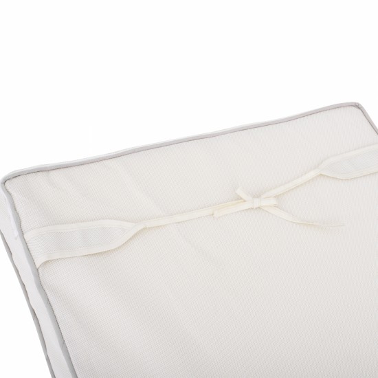 ΜΑΞΙΛΑΡΙ ΞΑΠΛΩΣΤΡΑΣ TEXTILENE SIFNOS ΜΠΕΖ 198(119+1+78)x70x10 εκ.