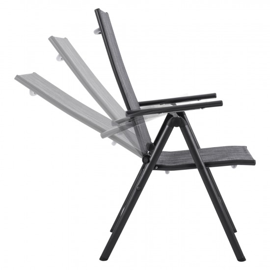 ΠΟΛΥΘΡΟΝΑ 7ΘΕΣΕΩΝ ΠΤΥΣΣΟΜΕΝΗ ΜΕΤΑΛΛΙΚΗ ΓΚΡΙ ME ΓΚΡΙ TEXTILENE