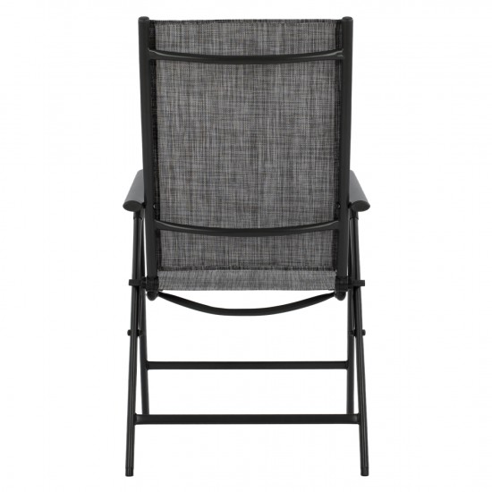 ΠΟΛΥΘΡΟΝΑ 7ΘΕΣΕΩΝ ΠΤΥΣΣΟΜΕΝΗ ΜΕΤΑΛΛΙΚΗ ΓΚΡΙ ME ΓΚΡΙ TEXTILENE