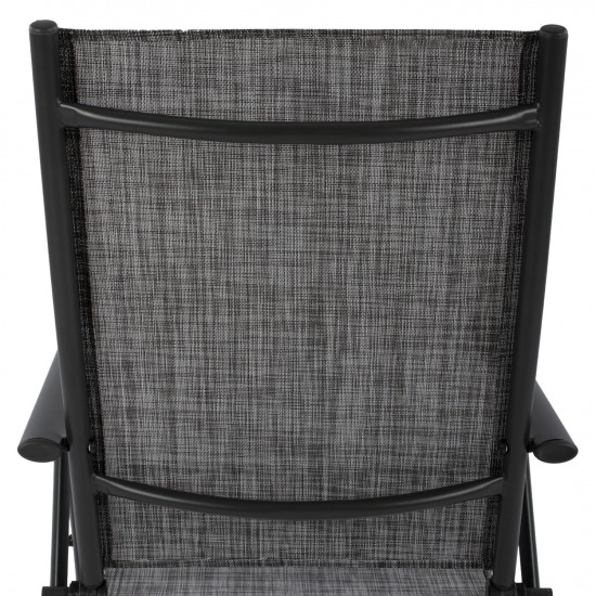 ΠΟΛΥΘΡΟΝΑ 7ΘΕΣΕΩΝ ΠΤΥΣΣΟΜΕΝΗ ΜΕΤΑΛΛΙΚΗ ΓΚΡΙ ME ΓΚΡΙ TEXTILENE