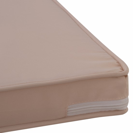 ΜΑΞΙΛΑΡΙ ΚΑΡΕΚΛΑΣ ΜΕ ΠΛΑΤΗ POLYESTER CHIOS ΜΠΕΖ 102X46X7κ.