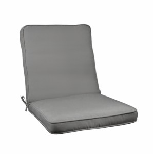 ΜΑΞΙΛΑΡΙ ΚΑΡΕΚΛΑΣ POLYESTER CHIOS ΓΚΡΙ 100(45+55)X45X5εκ.