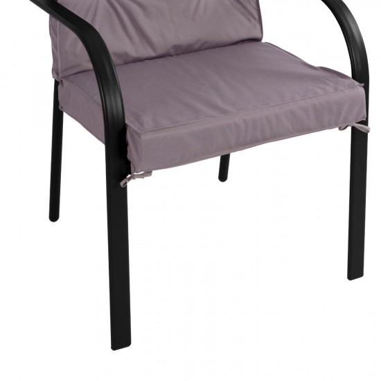 ΠΟΛΥΘΡΟΝΑ ΜΕΤΑΛΛΙΚΗ ENDIKA ΣΕ ΓΚΡΙ ΧΡΩΜΑ ΜΕ ΜΑΞΙΛΑΡΙ 60Χ71Χ105Υ εκ.