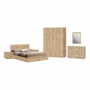 ΚΡΕΒΑΤΟΚΑΜΑΡΑ 7ΤΜΧ ΚΡΕΒΑΤΙ ΣΤΡ.150Χ200 -ΚΟΜΟΔΙΝΟ-ΝΤΟΥΛΑΠΑ-ΤΟΥΑΛΕΤΑ SONAMA 