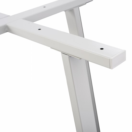 ΒΑΣΗ ΑΛΟΥΜΙΝΙΟΥ ΛΕΥΚΗ 60x60x71Υ εκ.