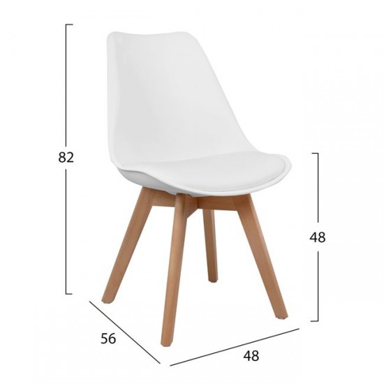 ΣΕΤ 5ΤΜΧ ΤΡΑΠΕΖΙ MINIMAL ΜΑΥΡΟ & VEGAS ΛΕΥΚΕΣ HM10601