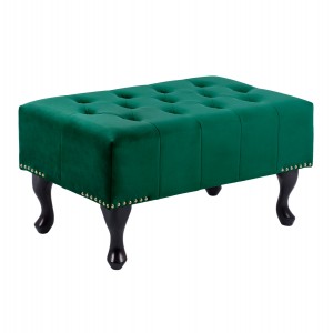 ΤΑΜΠΟΥΡΕ ΥΠΟΠΟΔΙΟ ΚΥΠΑΡΙΣΣΙ ΒΕΛΟΥΔΟ T.CHESTERFIELD EMMA 80x45x40Y εκ.