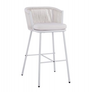 ΣΚΑΜΠΟ ΜΕ ΜΕΤΑΛΛΙΚΟ ΣΚΕΛΕΤΟ ΚΑΙ ΣΧΟΙΝΙ ΛΕΥΚΟ  46x54x101 εκ.