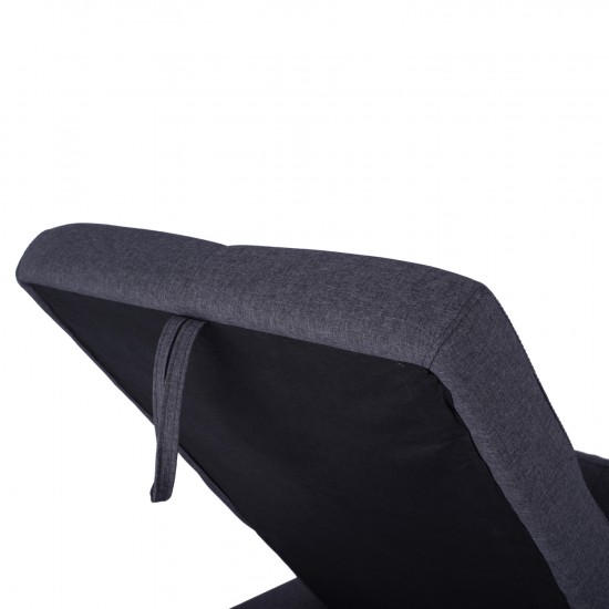 ΚΑΝΑΠΕΣ ΓΩΝΙΑ ΚΡΕΒΑΤΙ WAYNE 224x147x85Υεκ. ΓΚΡΙ ΥΦΑΣΜΑ