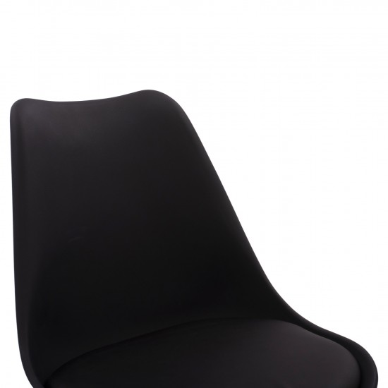 ΣΚΑΜΠΟ ΜΠΑΡ VEGAS ΣΕ ΜΑΥΡΟ 47,5x55x105Y εκ.