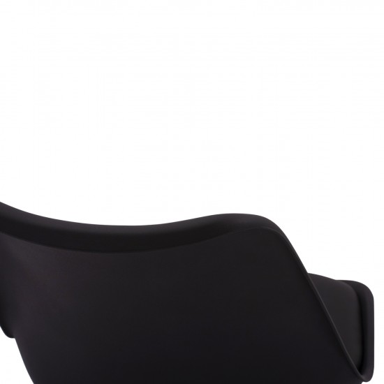 ΣΚΑΜΠΟ ΜΠΑΡ VEGAS ΣΕ ΜΑΥΡΟ 47,5x55x105Y εκ.