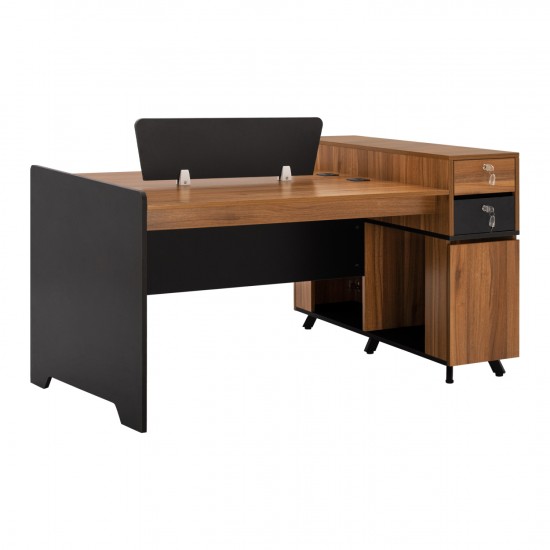 ΕΠΑΓΓΕΛΜΑΤΙΚΟΣ ΣΤΑΘΜΟΣ ΕΡΓΑΣΙΑΣ 2 ΑΤΟΜΩΝ SUPREME 154X120X89Υ εκ.