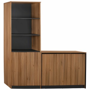 ΣΕΤ 2 ΤΜΧ ΒΙΒΛΙΟΘΗΚΗ ΓΡΑΦΕΙΟΥ ΕΠΑΓΓΕΛΜΑΤΙΚΗ ΜΕ ΝΤΟΥΛΑΠΙ SUPREME 