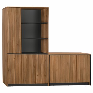 ΣΕΤ 2 ΤΜΧ ΒΙΒΛΙΟΘΗΚΗ ΓΡΑΦΕΙΟΥ ΕΠΑΓΓΕΛΜΑΤΙΚΗ ΜΕ ΝΤΟΥΛΑΠΙ SUPREME 