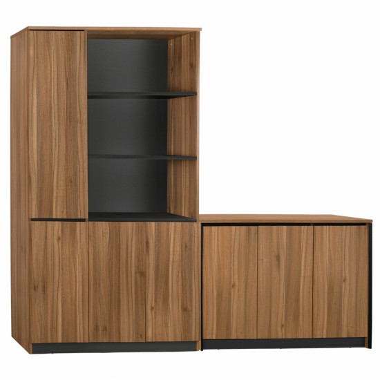 ΣΕΤ 2 ΤΜΧ ΒΙΒΛΙΟΘΗΚΗ ΓΡΑΦΕΙΟΥ ΕΠΑΓΓΕΛΜΑΤΙΚΗ ΜΕ ΝΤΟΥΛΑΠΙ SUPREME