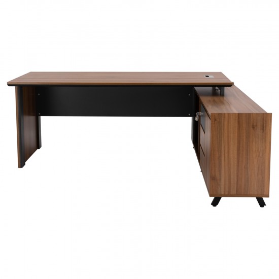 ΓΡΑΦΕΙΟ ΕΠΑΓΓΕΛΜΑΤΙΚΟ ΑΝΑΣΤΡΕΨΙΜΗ ΓΩΝΙΑ SUPREME 200Χ180Χ76