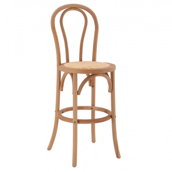 ΣΚΑΜΠΟ ΜΠΑΡ ΞΥΛΙΝΟ ΑΠΟ ΟΞΙΑ DARK HONEY ΜΕ ΨΑΘΑ 41X47X108