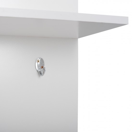 ΕΠΙΠΛΟ ΕΙΣΟΔΟΥ ΜΕ ΚΑΘΡΕΠΤΗ JANICE  ΛΕΥΚΟ-SONAMA