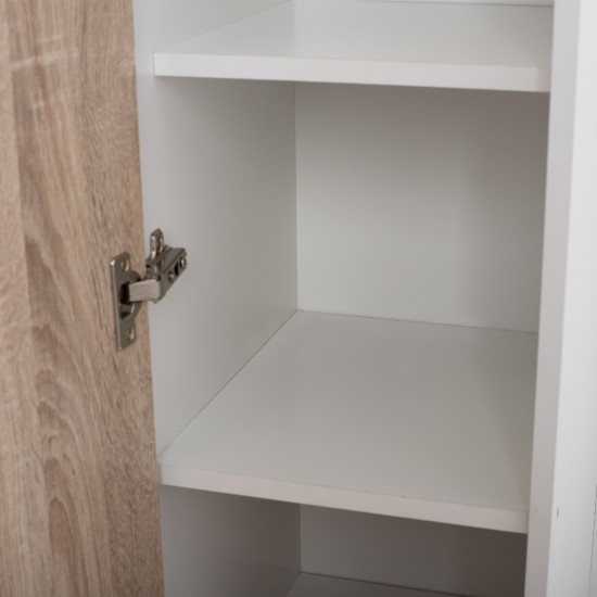 ΕΠΙΠΛΟ ΕΙΣΟΔΟΥ ΜΕ ΚΑΘΡΕΠΤΗ JANICE  ΛΕΥΚΟ-SONAMA