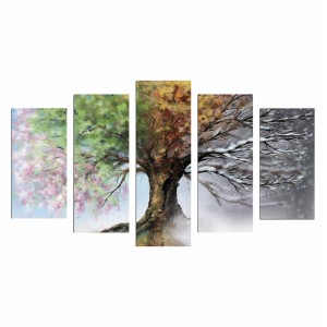 ΠΕΝΤΑΠΤΥΧΟΣ ΠΙΝΑΚΑΣ MDF FOUR SEASONS 100X60 εκ.