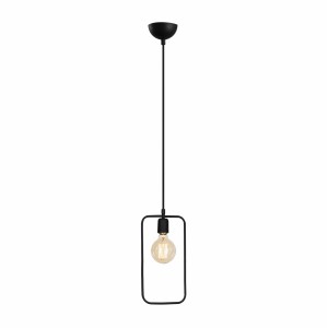 ΦΩΤΙΣΤΙΚΟ ΟΡΟΦΗΣ ΚΡΕΜΑΣΤΟ ΜΕΤΑΛΛΙΚΟ ΜΑΥΡΟ  15Χ6Χ123 εκ.