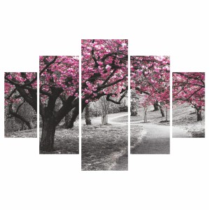 ΠΙΝΑΚΑΣ ΠΕΝΤΑΠΤΥΧΟ MDF BLOOMING TREE 82Χ56