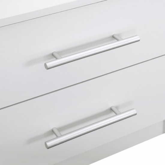 ΚΟΜΟΔΙΝΟ ΜΕΛΑΜΙΝΗΣ  ΛΕΥΚΟ 48x40,5x41,5 εκ.