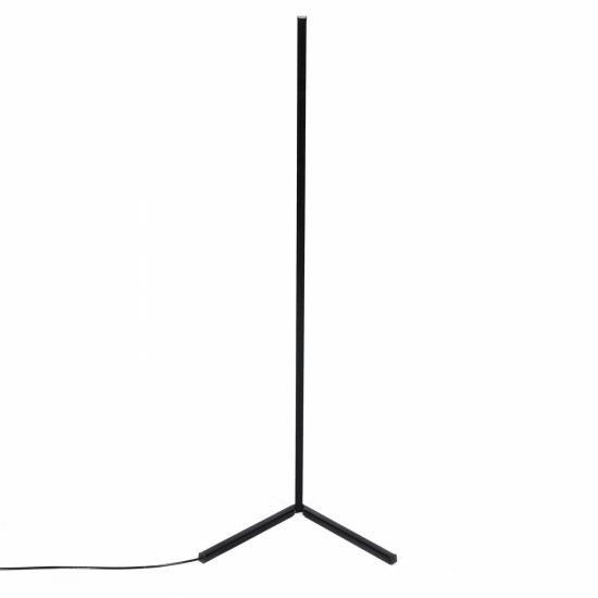 ΦΩΤΙΣΤΙΚΟ ΔΑΠΕΔΟΥ ΜΑΥΡΟ ΜΕ RGB LED & ΑΣΥΡΜΑΤΟ ΧΕΙΡΙΣΤΗΡΙΟ  30x30x120 εκ.