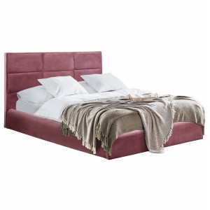 ΚΡΕΒΑΤΙ BRILEY ΒΕΛΟΥΔΟ ΣΑΠΙΟ ΜΗΛΟ ΜΕ ΑΠΟΘΗΚΕΥΤΙΚΟ ΧΩΡΟ 160x200 εκ.