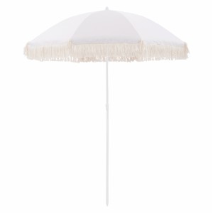 ΟΜΠΡΕΛΑ ΘΑΛΑΣΣΗΣ ΜΕ ΚΡΟΣΙΑ ΜΠΕΖ  8 FIBERGLASS ΑΚΤΙΝΕΣ Φ180Χ200μ.