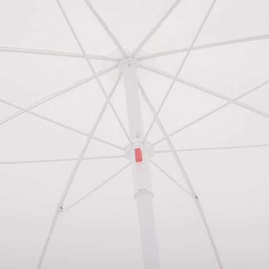 ΟΜΠΡΕΛΑ ΘΑΛΑΣΣΗΣ ΜΕ ΚΡΟΣΙΑ ΜΠΕΖ  8 FIBERGLASS ΑΚΤΙΝΕΣ Φ180Χ200μ.