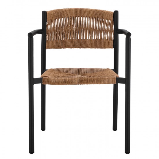 ΠΟΛΥΘΡΟΝΑ ΑΛΟΥΜΙΝΙΟΥ ΑΝΘΡΑΚΙ ΜΕ ΣΧΟΙΝΙ PE ΜΠΕΖ  55,5x50x77,5 εκ.