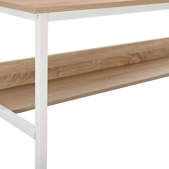 ΓΡΑΦΕΙΟ SONAMA ΜΕ ΛΕΥΚΟ ΜΑΤ ΣΚΕΛΕΤΟ 120X50X75εκ.