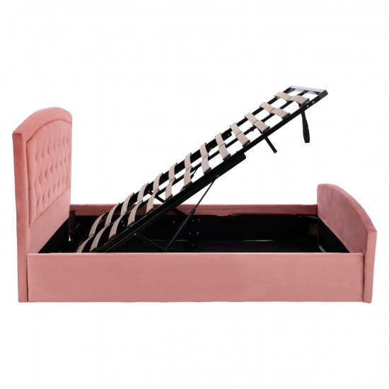 ΚΡΕΒΑΤΙ ODELIA ΒΕΛΟΥΔΟ ΣΑΠΙΟ ΜΗΛΟ ΜΕ ΑΠΟΘΗΚΕΥΤΙΚΟ ΧΩΡΟ  185x212x113 εκ.-ΒΕΛΟΥΔΙΝΟ ΚΡΕΒΑΤΙ-ΚΡΕΒΑΤΙ ΜΕ ΑΠΟΘΗΚΕΥΤΙΚΟ ΧΩΡΟ-