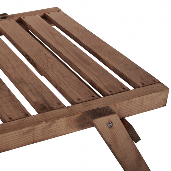 ΞΑΠΛΩΣΤΡΑ ΕΠΑΓΓΕΛΜΑΤΙΚΗ ΞΥΛΟ ΕΛΑΤΗΣ ΣΕ ΚΑΡΥΔΙ ΑΠΟΧΡΩΣΗ 73x194x29-84,5Υ εκ.